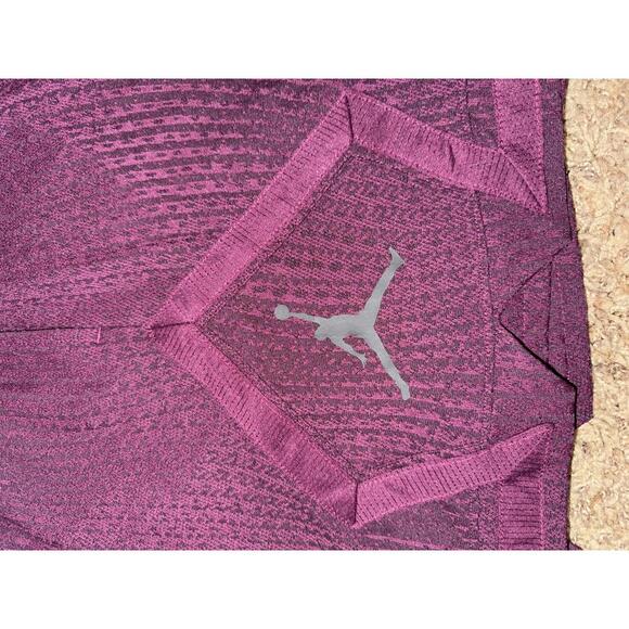 Jordan Sport Women's Bordeaux/Black Diamond Shorts - Picture 5 of 12